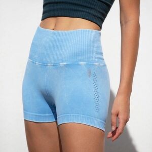 FP Movement by Free People - Good Karma Running Shorts - Color Harbor Blue XS/S
